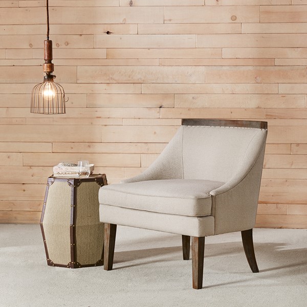 Milo Reclaimed Trim Accent Chair Madison Park Olliix