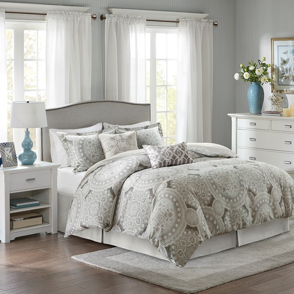 Freida Cotton Sateen 6 Piece Comforter Set Harbor House Olliix