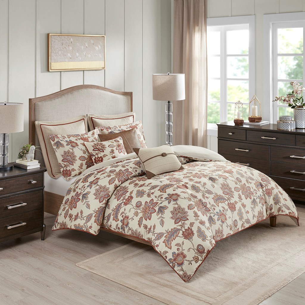 King Size Wentworth Jacquard Comforter Bedding Set Red Madison Park Details About King Size Wentworth Jacquard Comforter Bedding Set Red Madison Park Signature