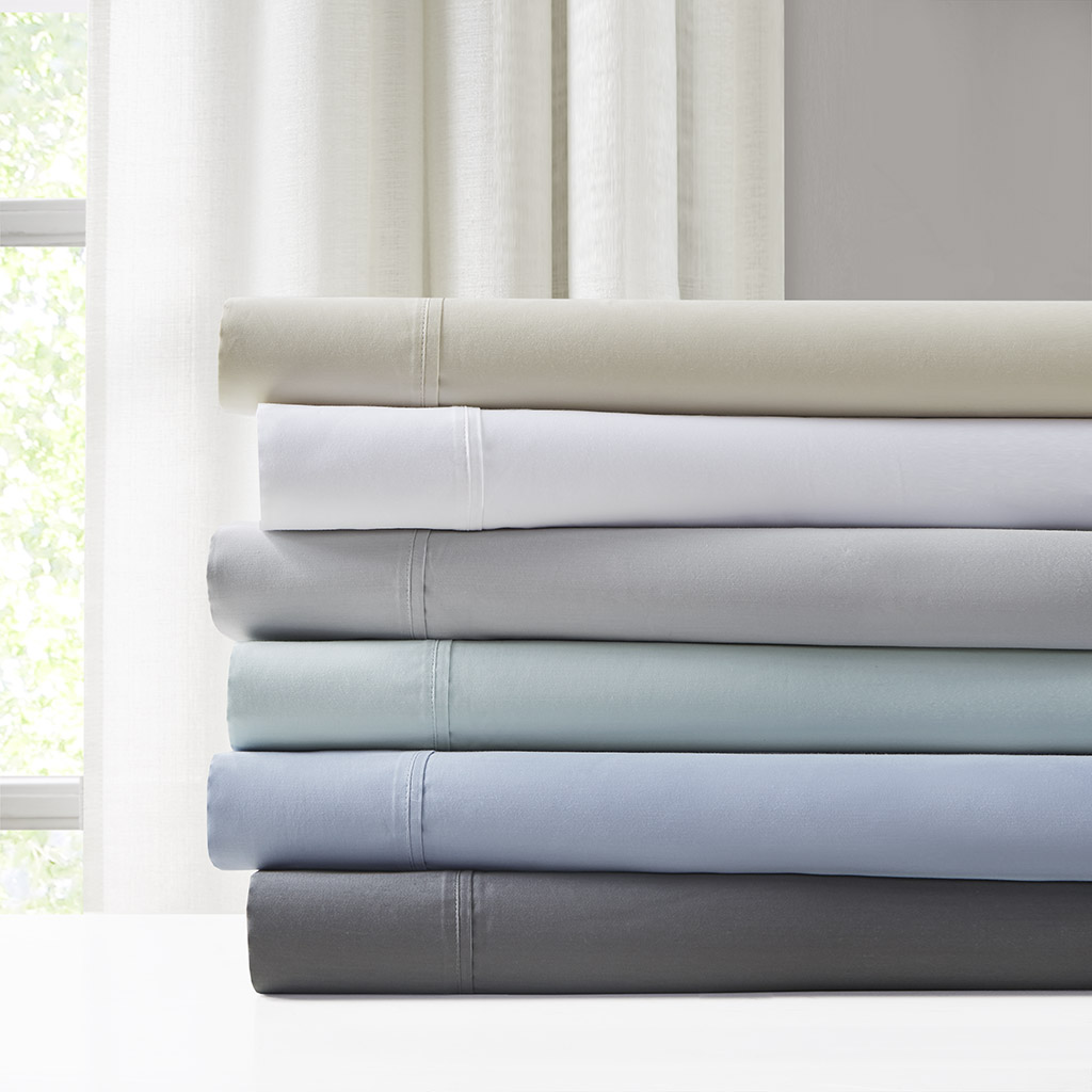 1500 Thread Count Cotton Blend Pillowcases - 2 Pack - Madison Park 