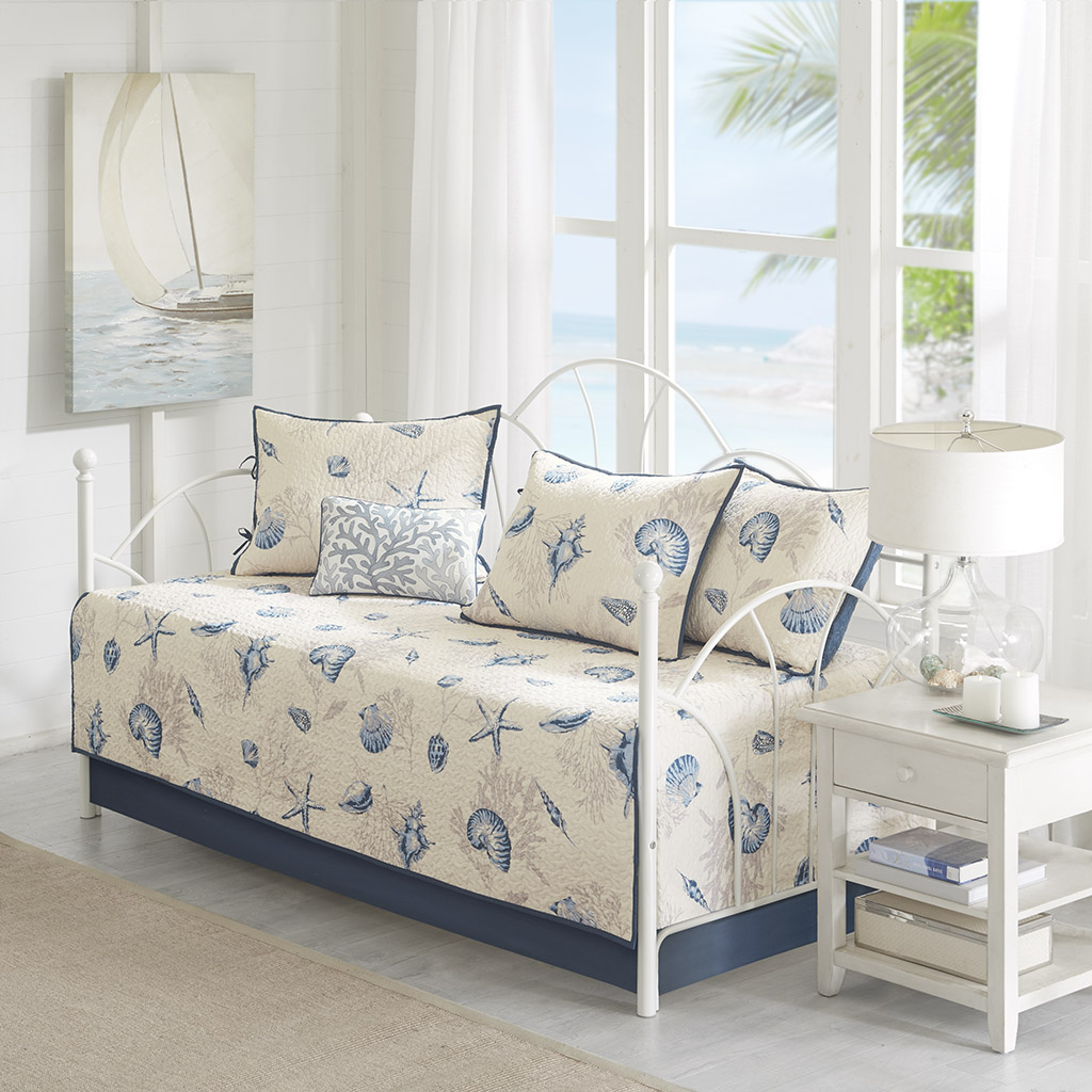 Madison Park Bayside 6 Piece Reversible Daybed Cover Set 