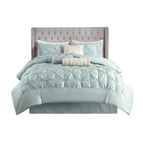 Laurel 7 Piece Tufted Comforter Set Madison Park Olliix