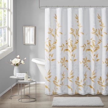 Unique Shower Curtains All Sizes, Intelligent Design Zara Shower Curtains