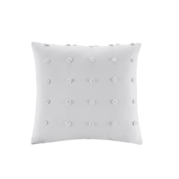 urban habitat brooklyn cotton jacquard pom pom square pillo urban habitat brooklyn cotton jacquard pom pom square pillo