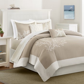 Harbor House Bedding Designer Living Coastline 5 Piece Duvet Set