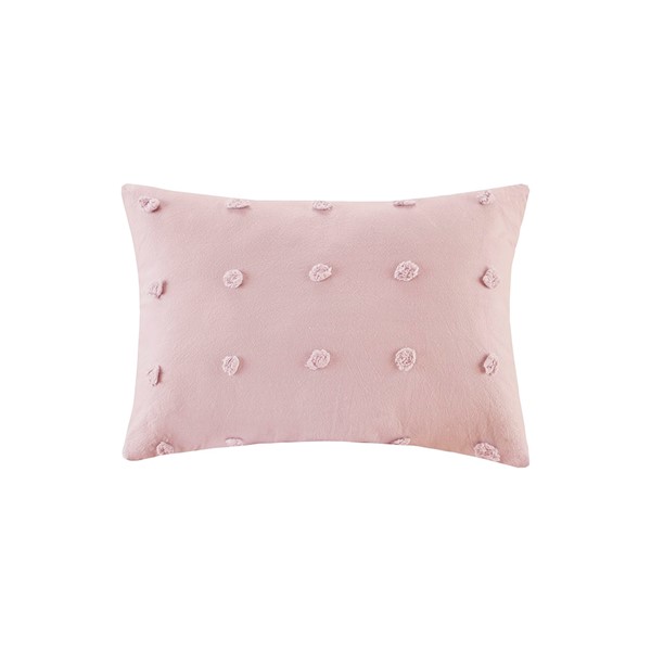 Brooklyn Cotton Jacquard Pom Oblong Pillow By Urban Habitat Brooklyn Cotton Jacquard Pom Oblong Pillow By Urban Habitat Designer Living