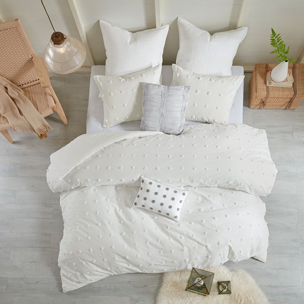 Brooklyn Cotton Jacquard Duvet Cover Set By Urban Habitat Designer Brooklyn Cotton Jacquard Duvet Cover Set By Urban Habitat Designer Living